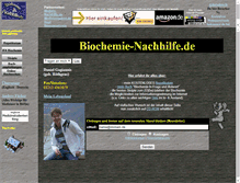 Tablet Screenshot of biochemie-nachhilfe.de